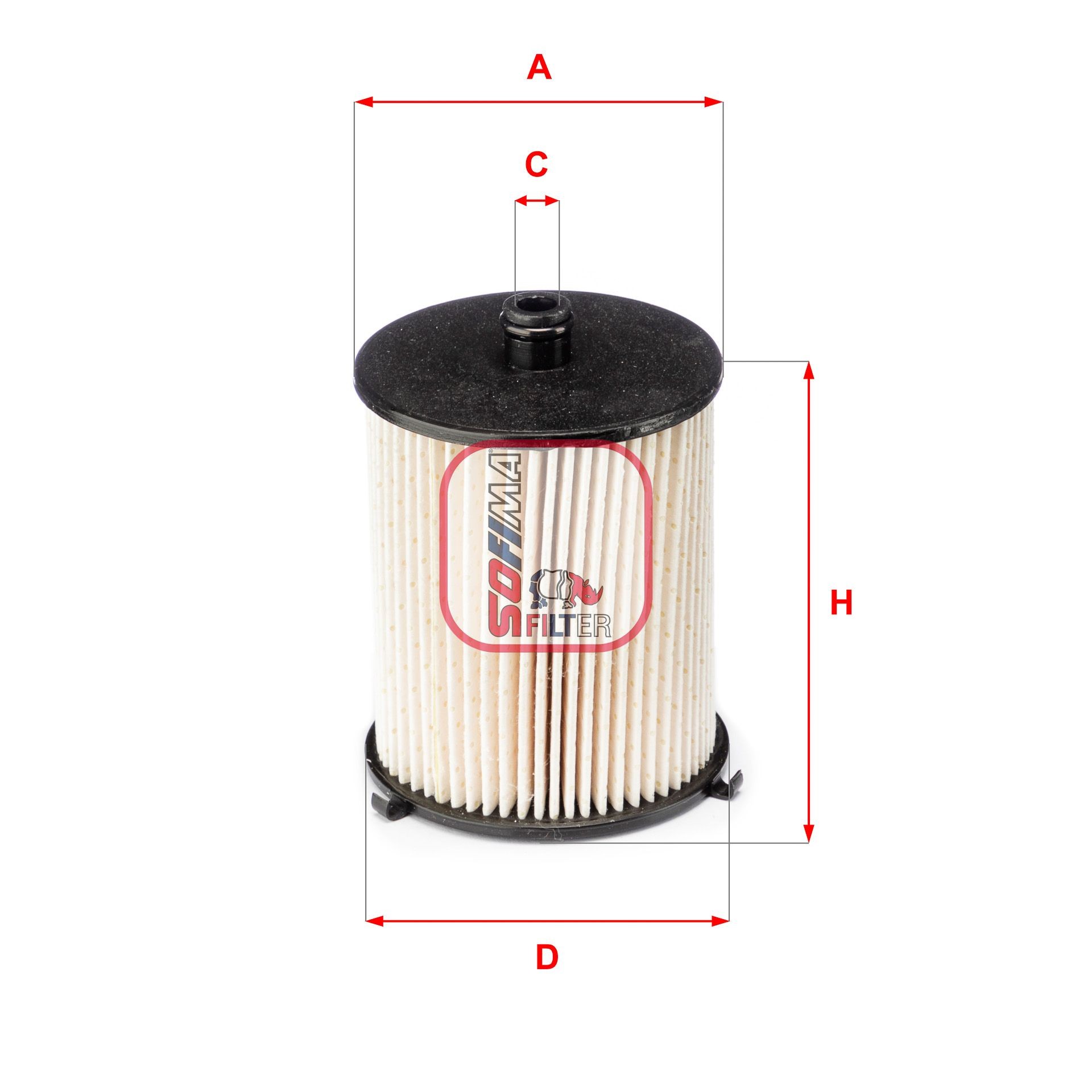 SOFIMA Filter Insert Height: 89,7mm Inline fuel filter S 6073 NE buy