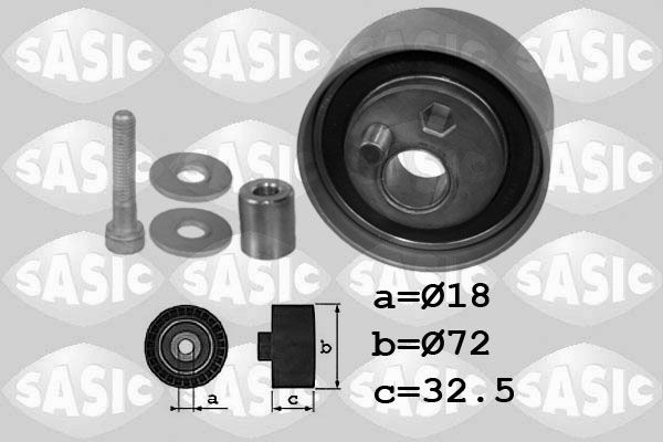 SASIC 1706072 Water pump and timing belt kit 078109243 R