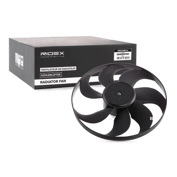 RIDEX 508R0084 Fan, radiator Ø: 345 mm, 102W, without radiator fan shroud