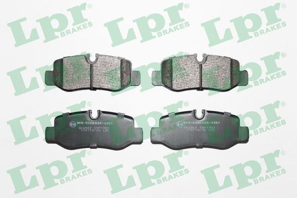 Great value for money - LPR Brake pad set 05P1905