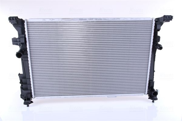 NISSENS 67186 Engine radiator Aluminium, 640 x 428 x 16 mm, Brazed cooling fins