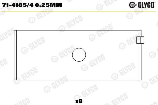71-4185/4 0.25mm GLYCO Pleuellager für MULTICAR online bestellen