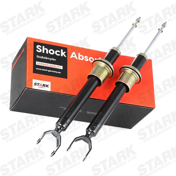 STARK SKSA-0132761 Ammortizzatore Assale anteriore, A pressione del gas, Monotubo, Ammortizzatore con reggimolla, Spina superiore, Forcella inferiore