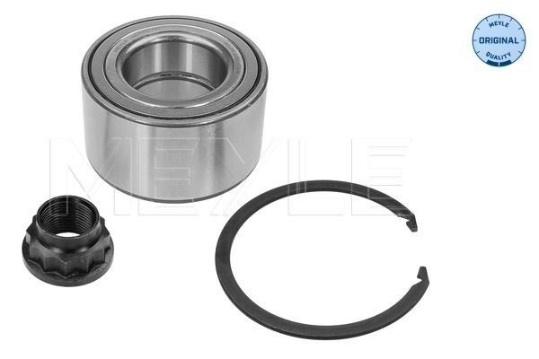 MEYLE 30-14 650 0009 Wheel bearing kit Front Axle, with attachment material, ORIGINAL Quality, 84 mm, Ball Bearing
