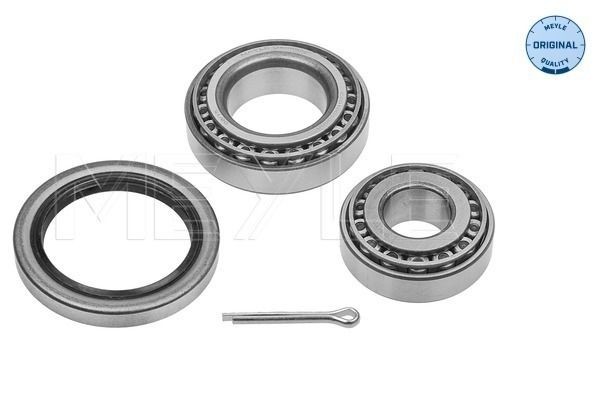 MEYLE 30-14 650 0015 Wheel bearing kit Front Axle, with accessories, ORIGINAL Quality, 65 mm, Tapered Roller Bearing