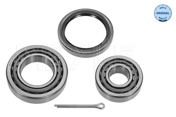 MEYLE 32-14 650 0002 Wheel bearing kit Front Axle, with accessories, ORIGINAL Quality, 50 mm, Tapered Roller Bearing