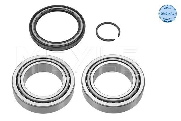 32-14 650 0003 MEYLE Wheel bearings HYUNDAI Front Axle, with accessories, ORIGINAL Quality, 73,4 mm, Tapered Roller Bearing