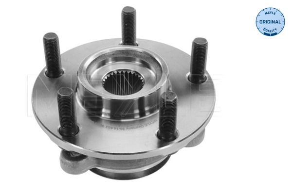 MEYLE 36-14 652 0003 Wheel bearing kit Front Axle, ORIGINAL Quality, with integrated wheel bearing, with integrated magnetic sensor ring, 136 mm, Ball Bearing