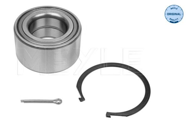 MEYLE 37-14 650 0007 Wheel bearing kit Front Axle, with accessories, ORIGINAL Quality, 78 mm, Ball Bearing