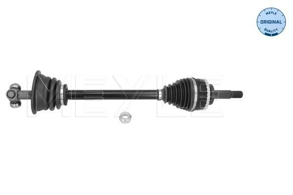 MEYLE 16-14 498 0009 Drive shaft Front Axle Left, 626mm, Ø: 26,5mm, ORIGINAL Quality