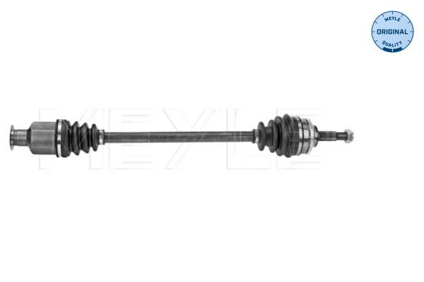 MEYLE 16-14 498 0011 Drive shaft Front Axle Right, 752mm, Ø: 25,2mm, ORIGINAL Quality