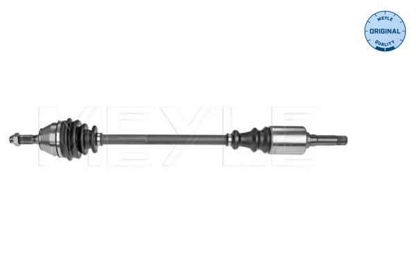 MEYLE 40-14 498 0021 Drive shaft Front Axle Right, 797,7mm, Ø: 26mm, ORIGINAL Quality