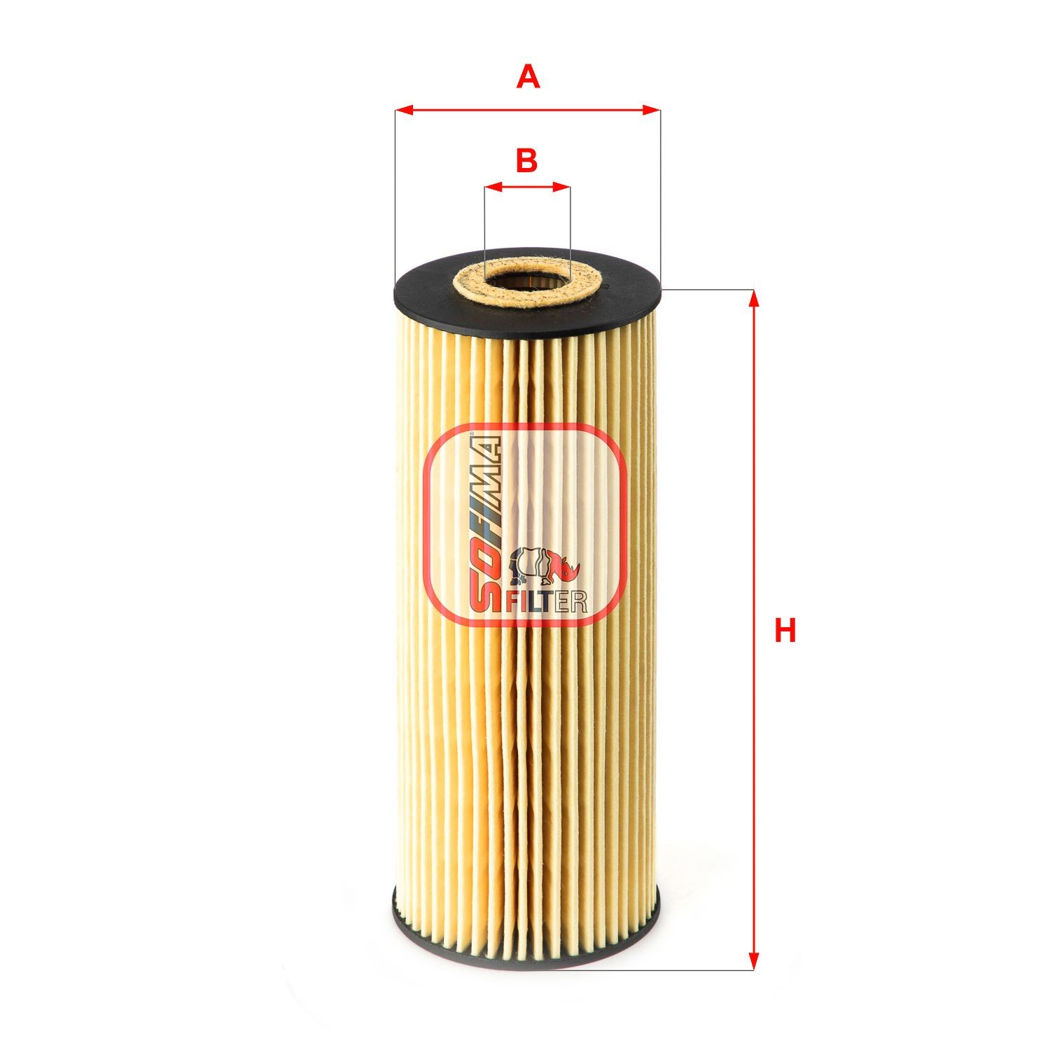 SOFIMA S 5162 PE Oil filter Filter Insert