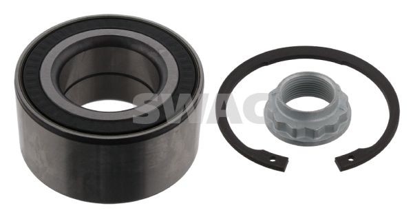 SWAG Rear Axle Left, Rear Axle Right, with axle nut, with integrated magnetic sensor ring, with ABS sensor ring, with retaining ring, 85 mm, Angular Ball Bearing Inner Diameter: 45mm Wheel hub bearing 20 93 2044 buy