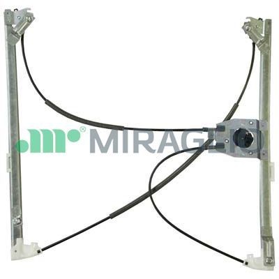 MIRAGLIO 30/1724 Window regulator Right Front, Operating Mode: Electronic, without electric motor, with comfort function