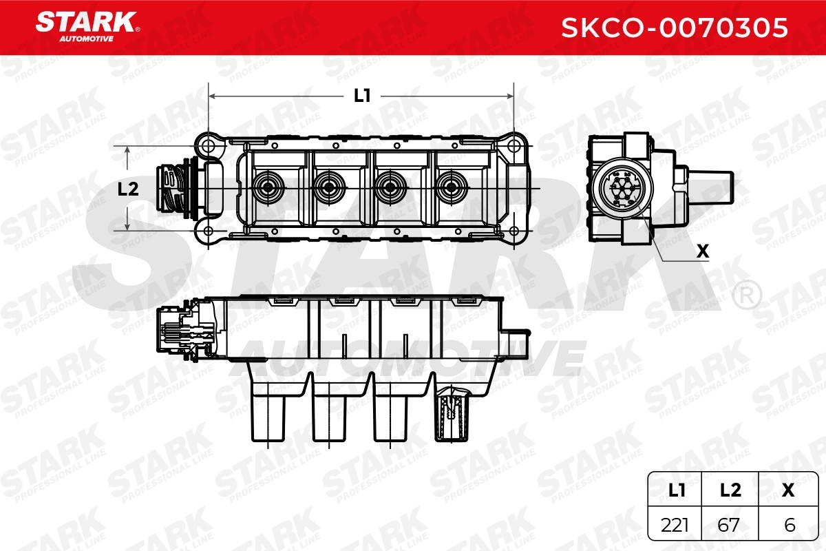 OEM-quality STARK SKCO-0070305 Ignition coil pack