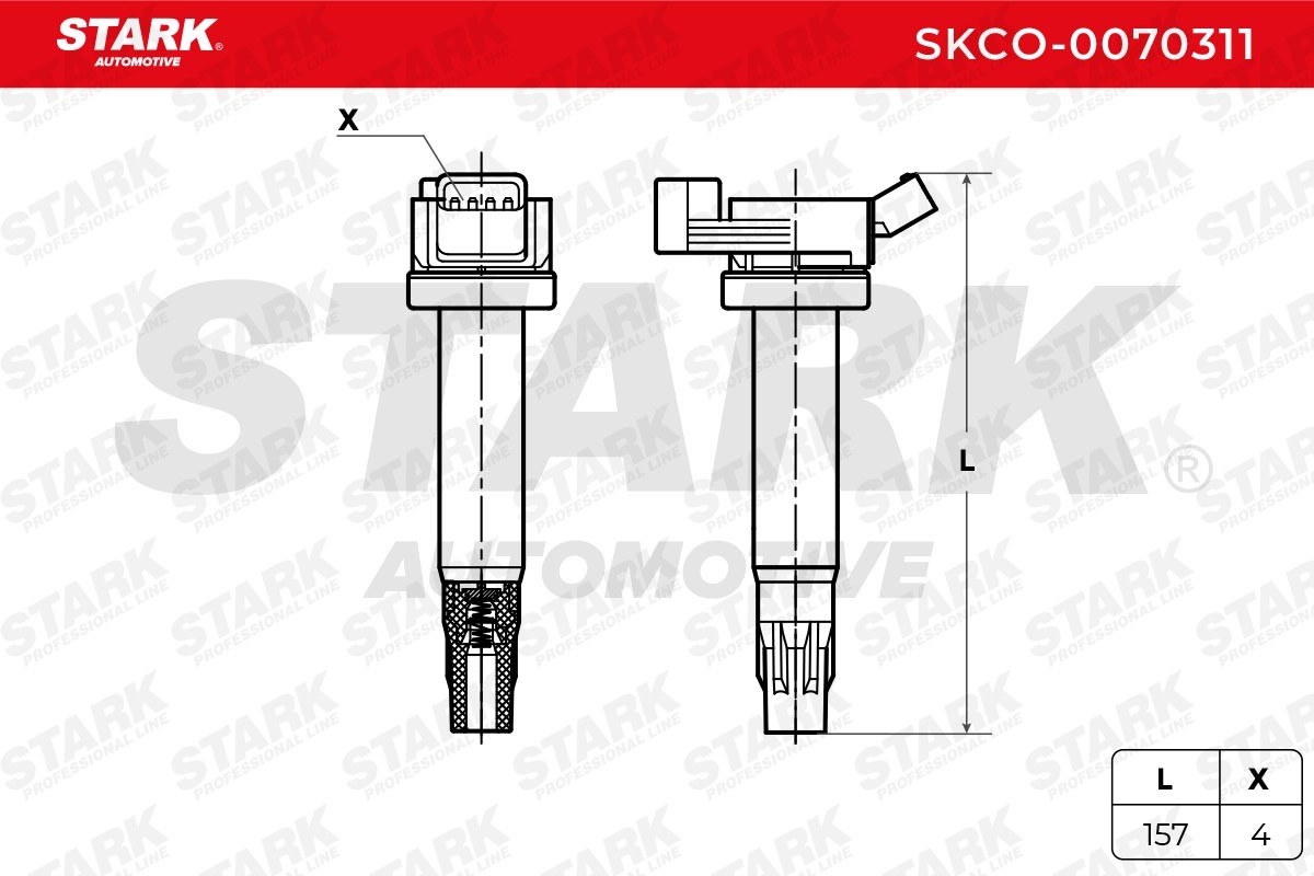 OEM-quality STARK SKCO-0070311 Ignition coil pack