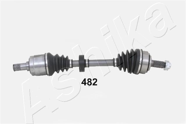 ASHIKA Front Axle Left, 620mm Length: 620mm, External Toothing wheel side: 28 Driveshaft 62-04-482 buy
