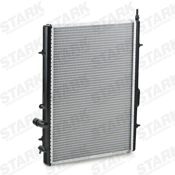 STARK SKRD-0120615 Engine radiator Aluminium, Aluminium, 538 x 376 x 27 mm, Brazed cooling fins