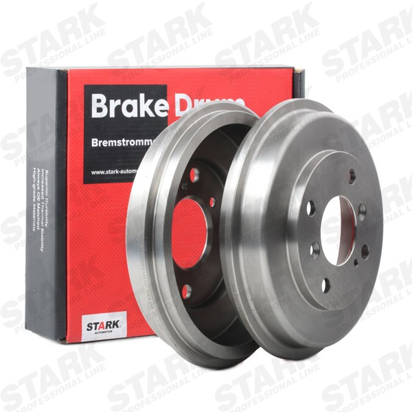 STARK SKBDM-0800134 Brake Drum without wheel bearing, without wheel studs, without wheel hub, 244mm, Rear Axle