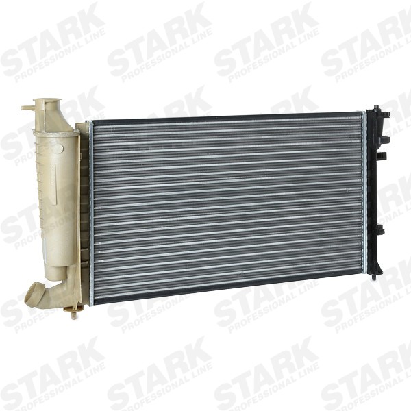 STARK SKRD-0120634 Engine radiator for vehicles without air conditioning, with screw, Manual Transmission, Mechanically jointed cooling fins