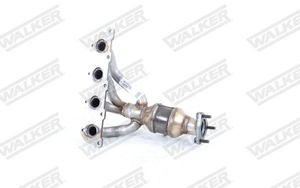 28570 WALKER Cat SKODA 91, with exhaust manifold, with mounting parts, Length: 450 mm
