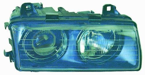 ABAKUS 444-1110L-LD-EN Headlight Left, H1, W5W, Halogen, with low beam, with high beam, with position light, for right-hand traffic, without bulbs, without motor for headlamp levelling, P14.5s