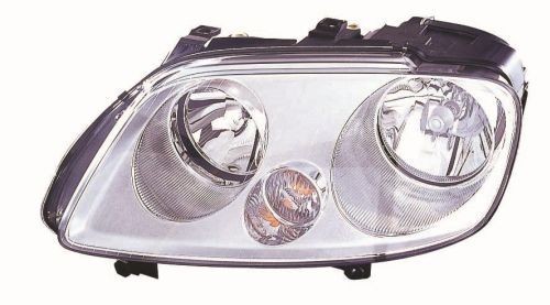ABAKUS 441-1193R-LD-EM Headlight Right, H7, H1, without motor for headlamp levelling, P14.5s, PX26d