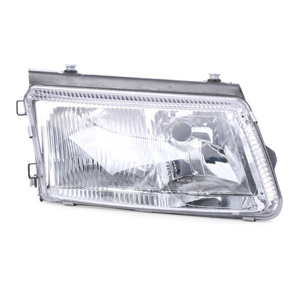 441-1125R-LDEMF Front headlight 441-1125R-LDEMF ABAKUS Right, H4, H7, W5W, with front fog light, P43t, PX26d