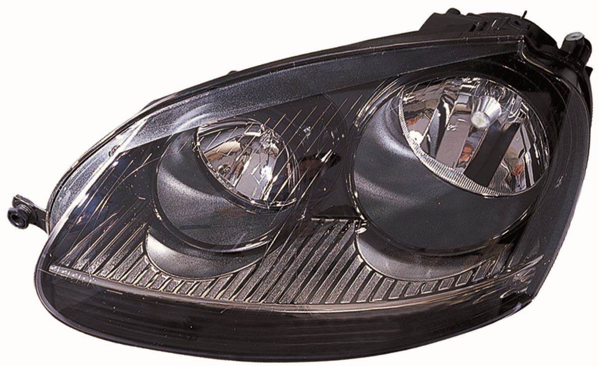 ABAKUS Left, H7/H7, with motor for headlamp levelling, Housing with black interior, PX26d Vehicle Equipment: for vehicles with headlight levelling, Frame Colour: black Front lights 441-1171L-LDEM2 buy
