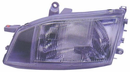 ABAKUS 212-1171R-LD-E Headlight Right, H4, without bulb holder, without bulb, P43t