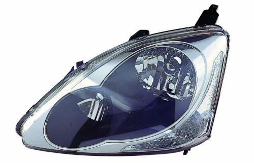 ABAKUS Right, HB4/HB3, with indicator, without motor for headlamp levelling, P22d, P20d Vehicle Equipment: for vehicles with headlight levelling (electric), Frame Colour: chrome/black Front lights 217-1156R-LD-EM buy