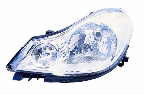ABAKUS Left, H4, PY21W, W5W, without motor for headlamp levelling, P43t, BAU15s Front lights 551-1175L-LD-EM buy