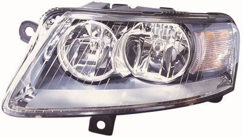 ABAKUS 446-1111R-LD-EM Headlight Right, H1, H7, Crystal clear, with indicator, for right-hand traffic, without motor for headlamp levelling, P14.5s, PX26d