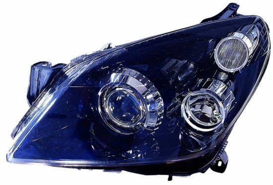 original Opel Astra H TwinTop Headlights Xenon and LED ABAKUS 442-1145L-LEHM2