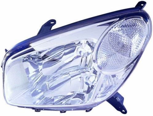 ABAKUS 212-11F6L-LD-EM Headlight Left, H4, Crystal clear, for right-hand traffic, without bulb holder, without bulb, P43t