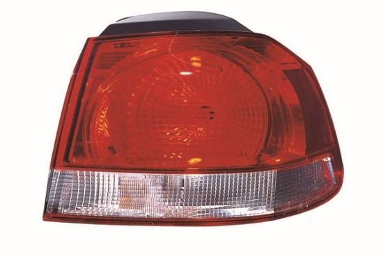 ABAKUS Left, Outer section, W16W, WY21W, red, without bulb holder, without bulb Colour: red Tail light 441-19A1L-UE buy