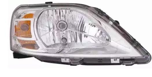 551-1174R-LD-EM ABAKUS Headlight DACIA Right, H4, with indicator, for right-hand traffic, without motor for headlamp levelling, P43t