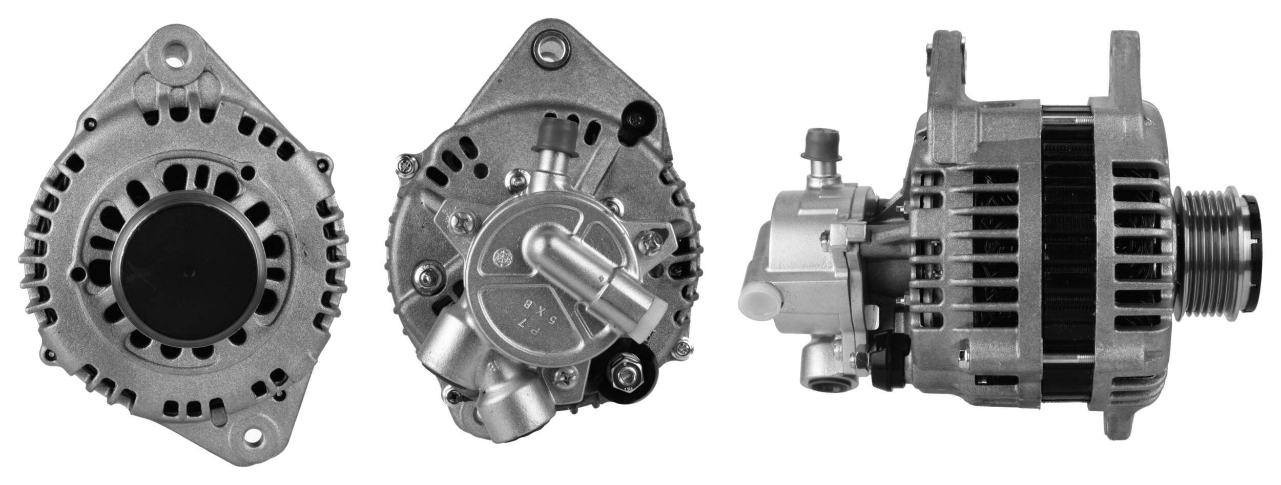 ELSTOCK 28-5739 Alternator 14V, 110A, M8, L-F, 0111, incl. vacuum pump, Ø 60 mm
