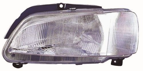 ABAKUS 550-1117R-LD-E Headlight Right, H4, Crystal clear, with indicator, for right-hand traffic, with bulb holder, without motor for headlamp levelling, P43t