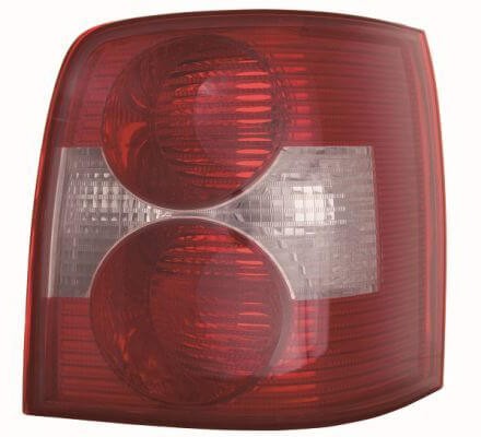 ABAKUS Right, P21W, PY21W, P21/4W, red, without bulb holder, without bulb Colour: red Tail light 441-1961R-UE buy