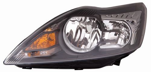 ABAKUS 431-1181RMLDEM2 Headlight Right, H7, H1, for right-hand traffic, with motor for headlamp levelling, PX26d, P14.5s