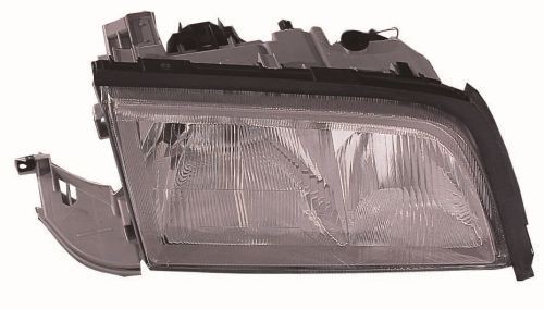 440-1121L-LD-EM ABAKUS Headlight MERCEDES-BENZ Left, H1, H7, white, with low beam, with outline marker light, with high beam, with front fog light, for right-hand traffic, without bulb, without motor for headlamp levelling, P14.5s, PX26d