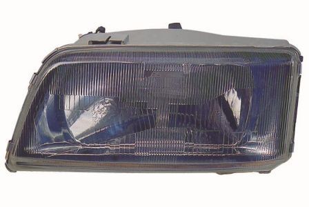 661-1122R-LD-EM ABAKUS Headlight CITROËN Right, H4, W5W, for right-hand traffic, with holder, without motor for headlamp levelling, P43t