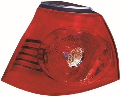 ABAKUS Right, Outer section, P21W, H6W, red, without bulb holder, without bulb Colour: red Tail light 441-1963R-UE buy