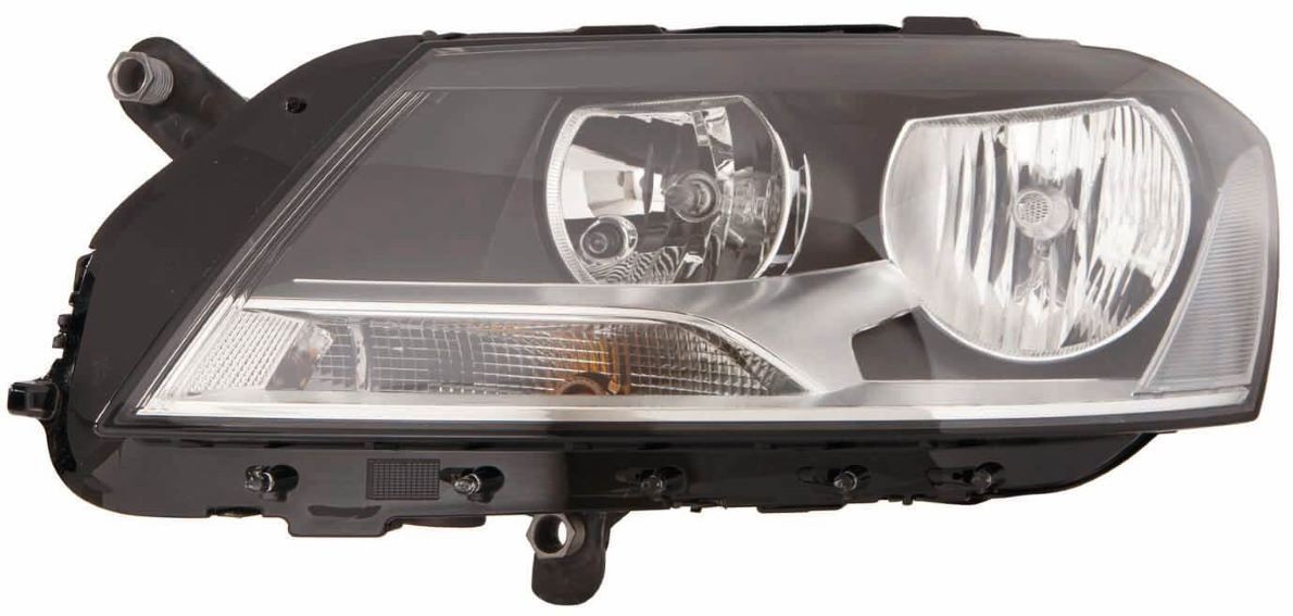 ABAKUS 441-11G5LMLDEM2 Headlight Left, H7, W5W, PY21W, Halogen, with low beam, with outline marker light, with high beam, with indicator, for right-hand traffic, without bulb, with motor for headlamp levelling, PX26d, BAU15s