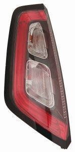 661-1946R-UE ABAKUS Tail lights FIAT Right, PY21W, P21W, LED, red, without bulb holder, without bulb