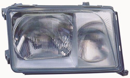 ABAKUS Right, H4, H3, with bulb holder, P43t, PK22s Vehicle Equipment: for vehicles with headlight levelling, Frame Colour: Smoke Grey Front lights 440-1108R-LD-E buy