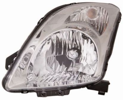 ABAKUS 218-1134R-LD-E1 Headlight Right, H4, without motor for headlamp levelling, P43t