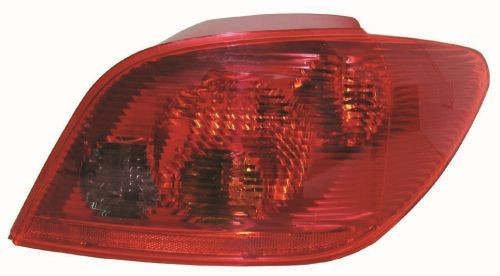ABAKUS Right, P21W, R5W, red, without bulb holder, without bulb Colour: red Tail light 550-1923R-LD-UE buy